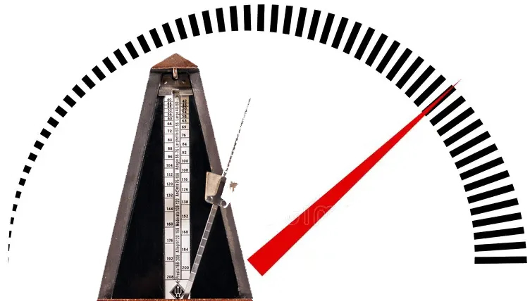 metronome indicates tempo